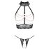 Abierta Fina - Conjunto aberto c/correntes (preto) - XL