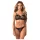 Obsessive Dominna - conjunto de lingerie com sutiã de tiras - preto - L/XL