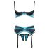Cottelli - Jade: exclusivo conjunto levantador de seios (verde) - 85B/L