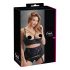 Cottelli Plus Size - Strappy, Ringed Breast Lifter (Black) - 95F