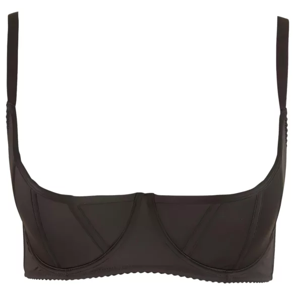 Cottelli Plus Size - sutiã meia-taça com aro - preto - 95F