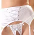 Cottelli - conjunto de sutiã meia-taça rendado com amarração - branco - 80B/M