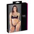 Cottelli - elevador de seios com argolas e tanga (preto) - 85B/L