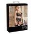Conjunto rendas cativantes Abierta Fina (preto) - 85B/L