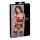 Cottelli Bondage - conjunto lingerie renda fosca - vermelho - L