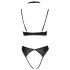 Cottelli - Conjunto Balconet Renda com Colar (Preto)