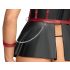 Conjunto Brilhante Cottelli Bondage com Algemas de Braço (preto)