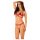 Obsessive Rubinesa - conjunto picante de lingerie (vermelho)