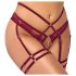 Conjunto Exuberante com Correntes (Vermelho)