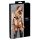 Cottelli Bondage - arnés bikini decorado (preto) - M