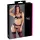 Cottelli - conjunto lingerie aberta rendada - preto - XL