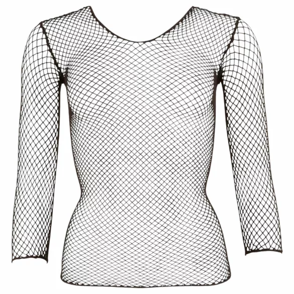 NO:XQSE - blusa arrastão feminina - preto - tamanho S-L