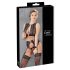 Cottelli Bondage - conjunto de lingerie rendada (4 peças)