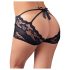Cottelli - Calcinha francesa rendada picante (preta) - XL