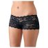 Cottelli - Calcinha francesa rendada picante (preta) - XL