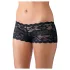 Cottelli - Calcinha fio dental rendada - preto - XL