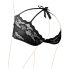 Cottelli - Calcinha francesa rendada picante (preta) - XL