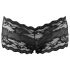 Cottelli - Calcinha francesa rendada picante (preta) - XL