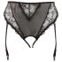 Cottelli Plus Size - calcinha liga de renda (preto)