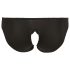 Cottelli Plus Size - Calcinha de renda aberta (preta)