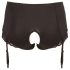 Cottelli Plus Size - Calcinha Aberta com Ligueiro (Preta)