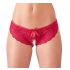Cottelli - Tanga Aberta com Laço (Vermelho) - XL