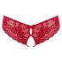 Cottelli - Tanga Aberta com Laço (Vermelho) - XL