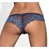 Obsessive Auroria - Calcinha Feminina Bordada com Laço (Azul)