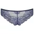 Obsessive Auroria - calcinha feminina rendada com laço - azul - L/XL