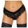 Cottelli Party - Calcinha Rendada com Corrente (preta) - XL