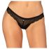 Obsessive Chemeris - tanga sexy (preto) - M/L