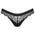 Obsessive Chemeris - tanga sexy (preto) - M/L