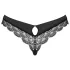Obsessive Chemeris - tanga sexy feminina - renda preta - M/L