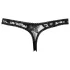 Cottelli - Tanga sexy rendada - preto - L