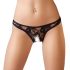 Cottelli - Tanga Sexy de Renda (preto) - XL
