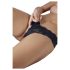 Cottelli - Tanga rendado com pérolas (preto) - M