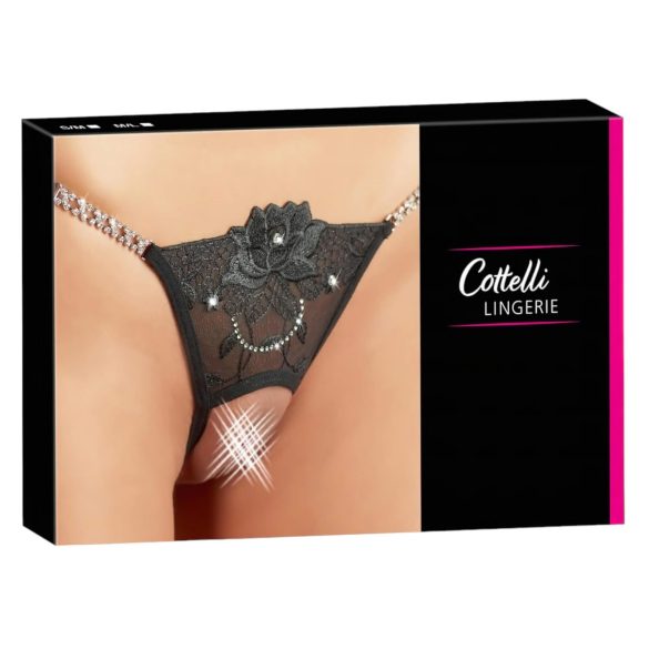 Cottelli - Flor Brilhante - Tanga Aberta - M/L