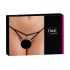 Cottelli - Tanga aberta com strass para ela (preto)