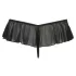 Cottelli - tanga aberta com pérolas e babados - preto - L
