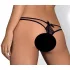 Obsessive Intensa - tanga de renda dupla alça - preto - L/XL