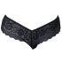 Cottelli - Calcinha sensual de renda (preto)