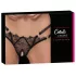 Cottelli - tanga aberta com anel - luxo - preto