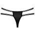 Cottelli - tanga luxo anel aberto (preto)