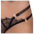 Cottelli - tanga luxo anel aberto (preto) - M/L