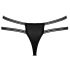 Cottelli - tanga luxo anel aberto (preto) - M/L