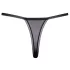 Cottelli - tanga bordado de lírio - luxo - preto e branco