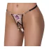 Cottelli - tanga bordado de lírio - luxo - preto e branco - M/L
