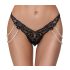 Cottelli - Tangas de Luxo Bordadas com Pérolas (Preto) - M/L