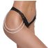 Cottelli - Tangas de Luxo Bordadas com Pérolas (Preto) - M/L
