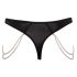Cottelli - Tangas de Luxo Bordadas com Pérolas (Preto) - M/L